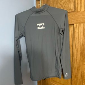Billabong rash guard.